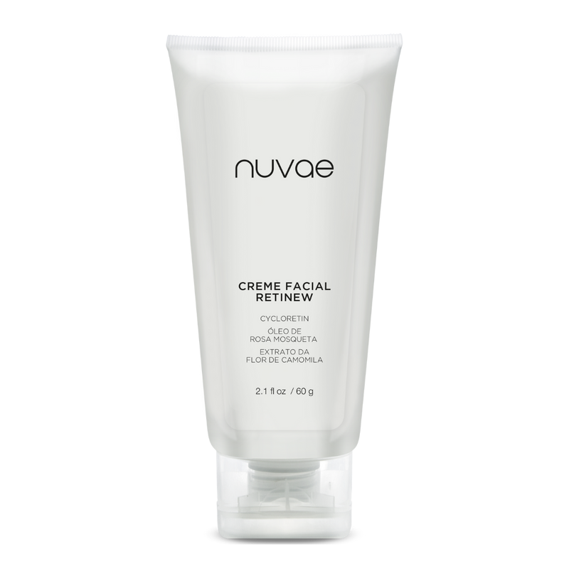Creme Facial Antissinais Nuvae Retinew Com Cycloretin Hidratação Profunda e Rejuvenescimento