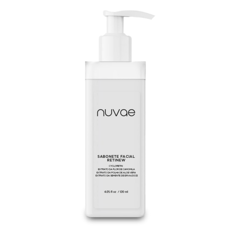 Sabonete Facial Nuvae Retinew Com Cycloretin Limpeza Profunda e Renovação
