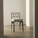 Sillas de comedor de hierro forjado de diseño