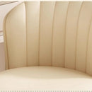 Silla giratoria de 360°, taburete de maquillaje, mesa de tocador para dormitorio